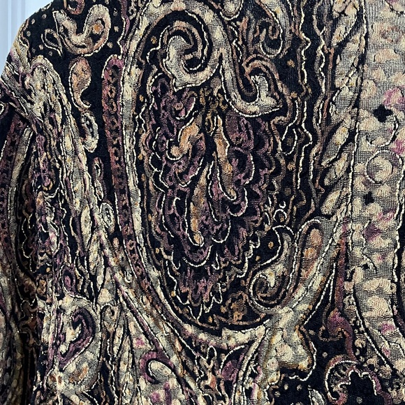 1X black and gold metallic top - Picture 5 of 7